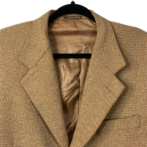 MABRA x SARTORI ATELIER Blazer Sports Coat Vintage Silk‎ Tweed Blazer Jacket 40R - Picture 3 of 16